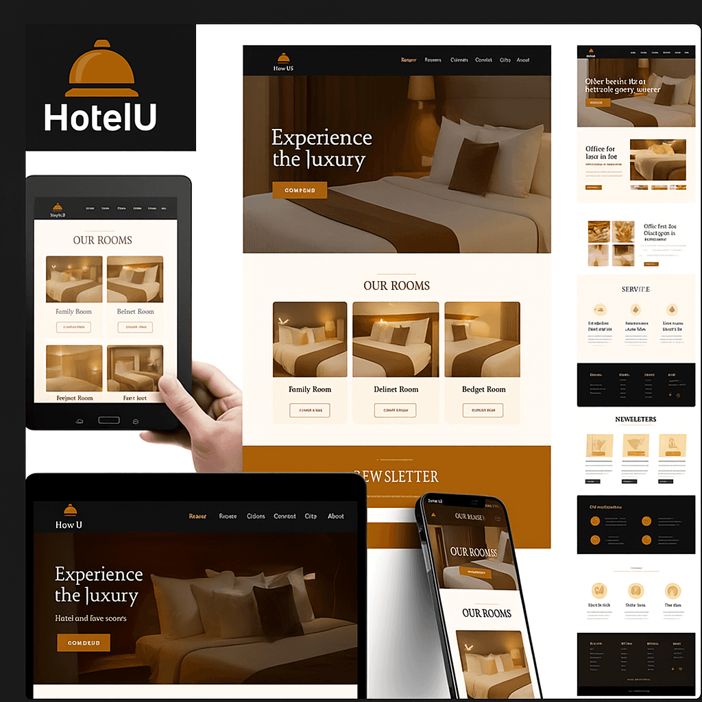 Hotel U - Booking Website