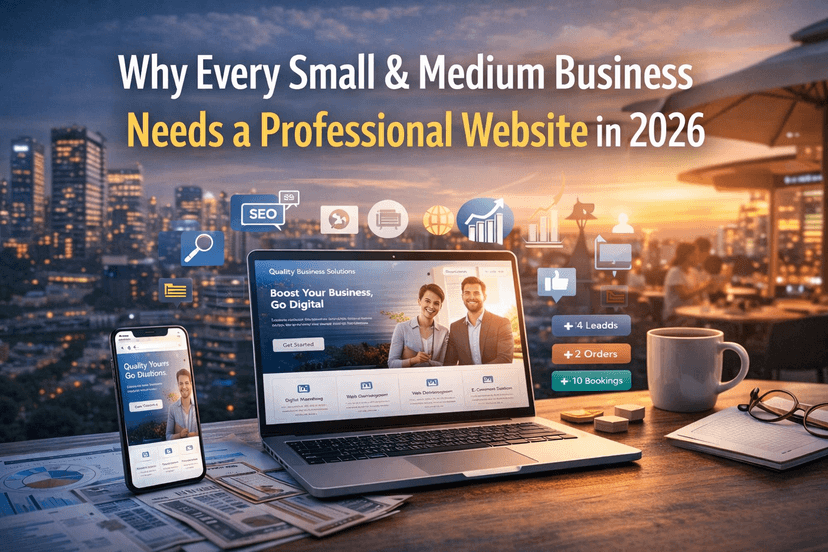 Why Every Small & Medium Business Needs a Professional Website in 2026